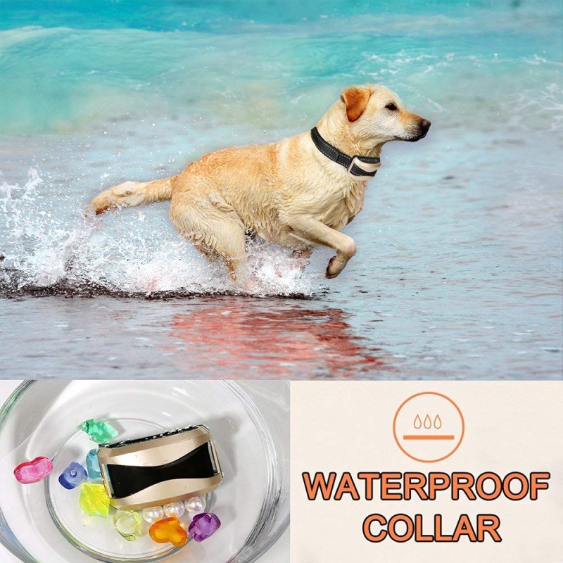 Rechargeable and Waterproof Dog Training Collars with Remote dog shock Collars Rechargeable and Waterproof Dog Training Collars with Remote dog shock Collars