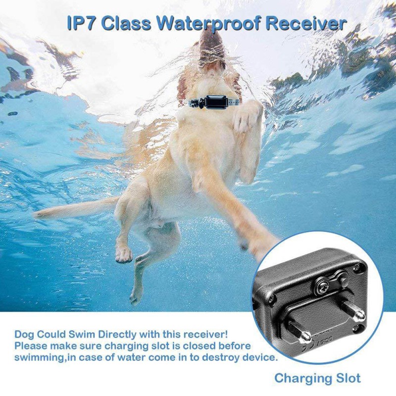 Dog Training Collars with Waterproof and Rechargeable Remote Dog Shock Collars Dog Training Collars with Waterproof and Rechargeable Remote Dog Shock Collars