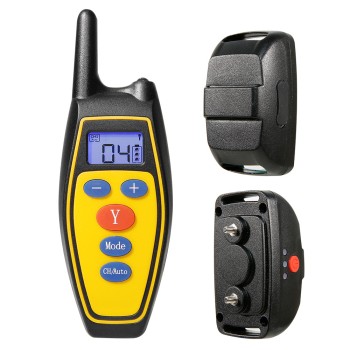 2 in 1 Dog Training Collars Automatic Anti Bark Control with Remote Electric Dog Collars 2 in 1 Dog Training Collars Automatic Anti Bark Control with Remote Electric Dog Collars