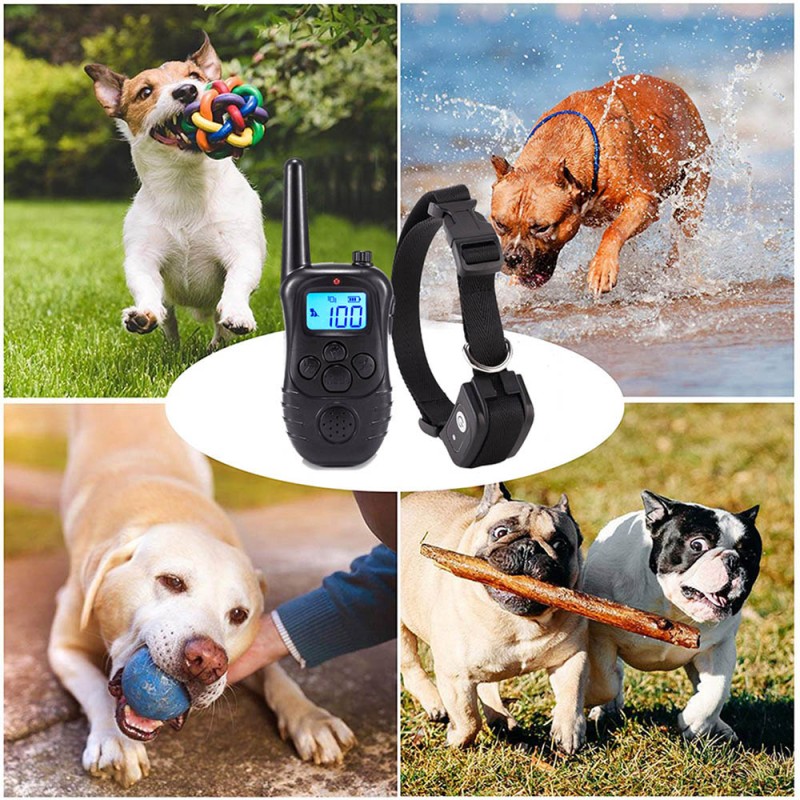 Dog Training Collars with Wireless Remote Rechargeable Dog Shock Collars Dog Training Collars with Wireless Remote Rechargeable Dog Shock Collars